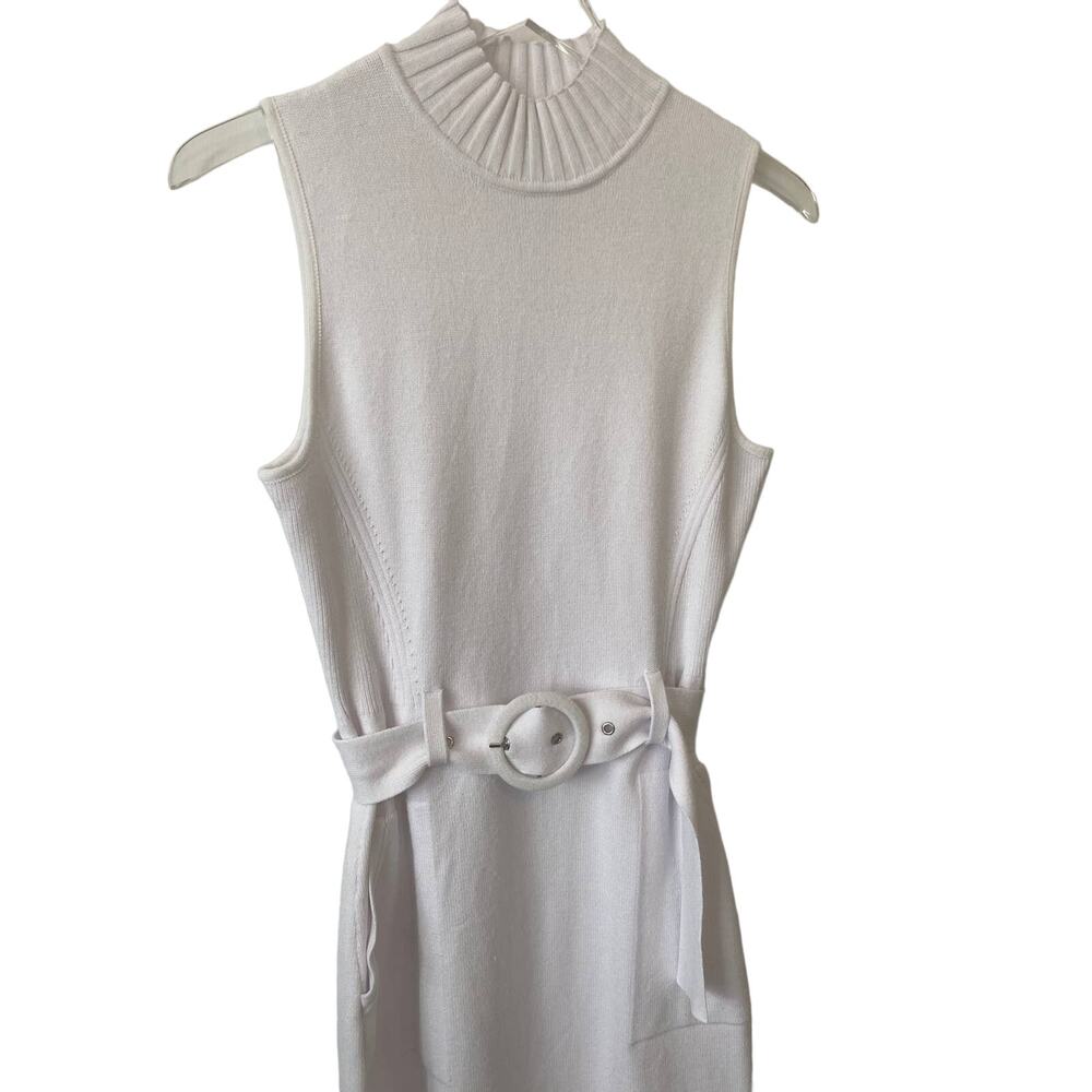 I.N.C WHITE SWEATER DRESS SIZE SMALL NWOT - Picture 3 of 7